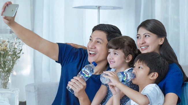 Aqua. (Danone.co.id)